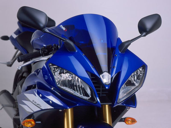 TCMT Black Windshield Windscreen For Yamaha YZF-R6 (1998-2016) – High Quality PMMA